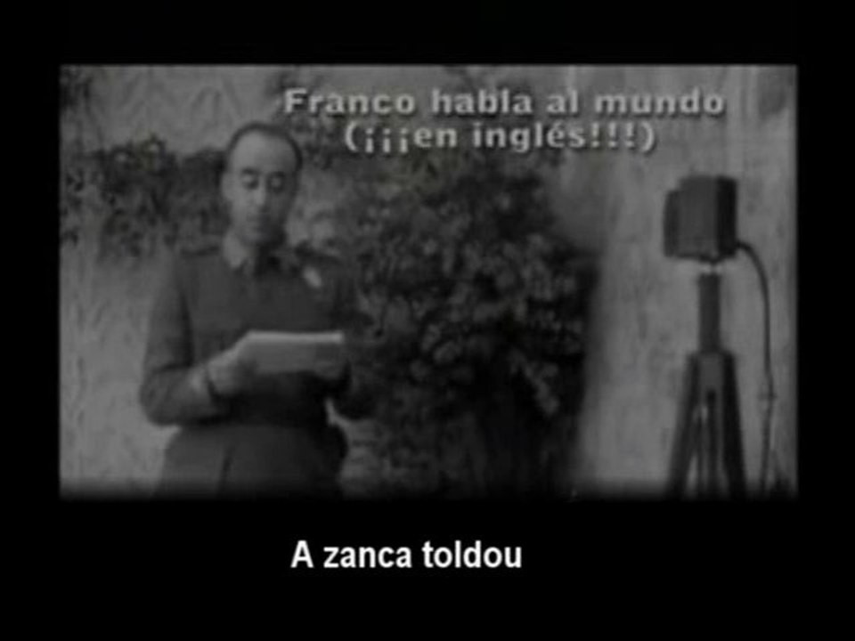 Franco falaba galego (hablaba gallego)