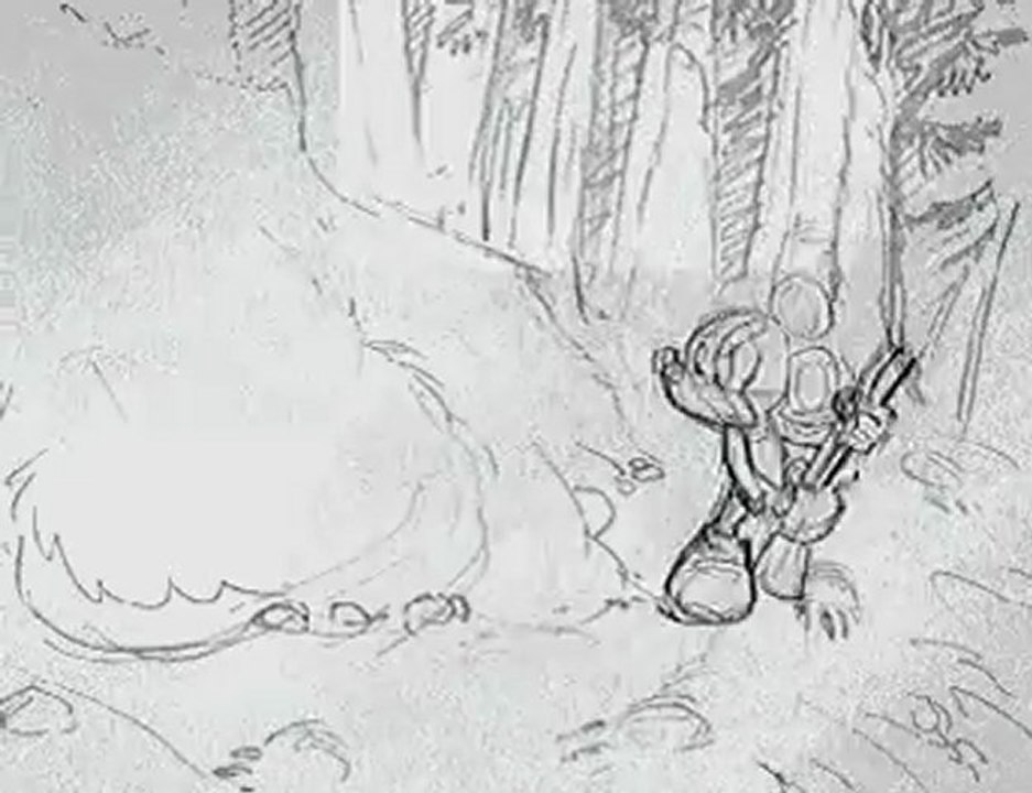 Mickey chasse