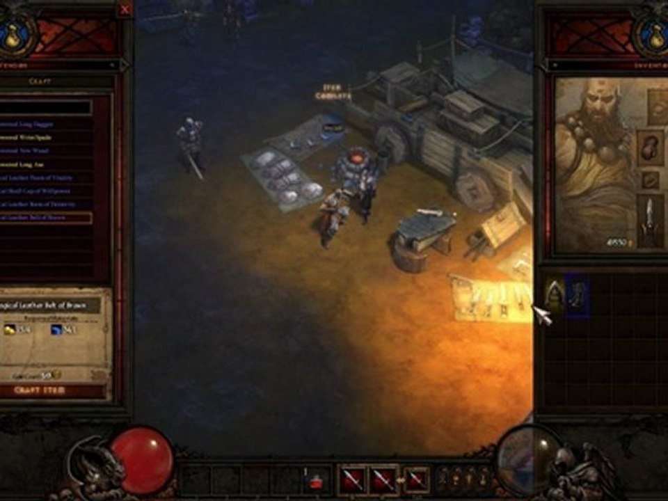 Diablo 3: Aperçu de la Caravane et des Artisans