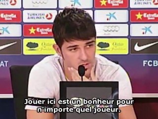 Villa : "Personne ne peut se comparer à Messi"