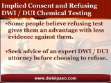 El Paso DWI Attorney Explains Implied Consent and How it Impacts You
