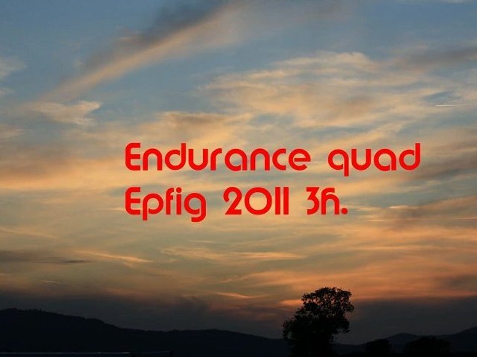 Endurance Epfig 2011-09-25 1ère partie départ !! par valerie Genin .B