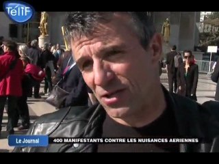 400 manifestants contre les nuisances aériennes (Val d'Oise)