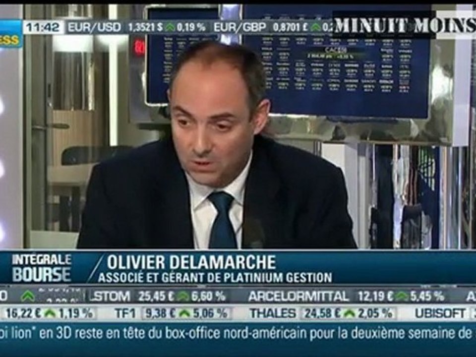 Olivier Delamarche, Vous attendez un miracle qui ne va pas arriver ! BFM le 27/09/11