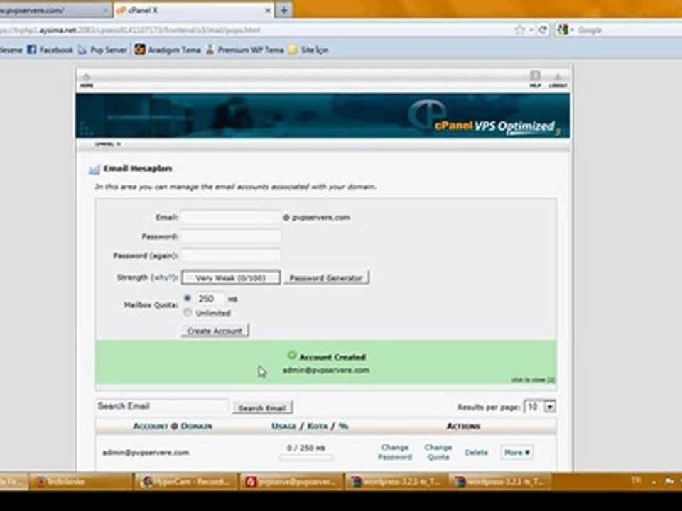 Fırat Akgül Wordpress Kurulumu