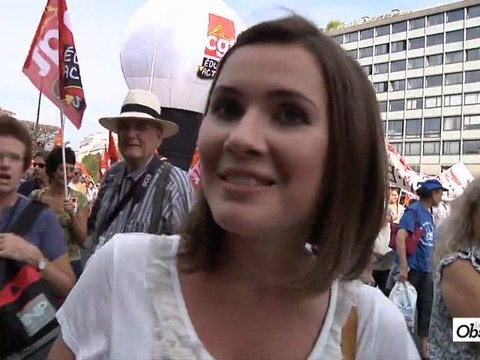 Jeunes profs : ma première manif