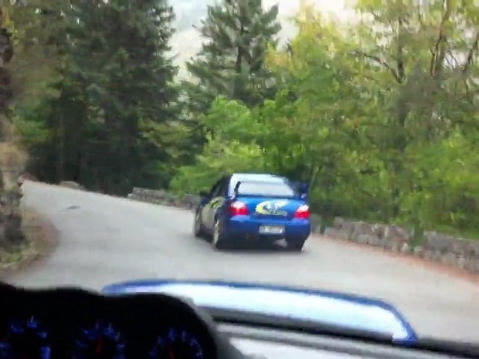 Sortie du Subaru Paca en Hommage a Colin Mcrae