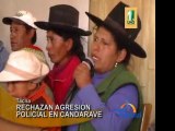 Autoridades de Tacna rechazan agresion policial en Candarave