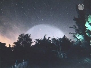 Une étrange formation nuageuse dans le ciel de Pékin