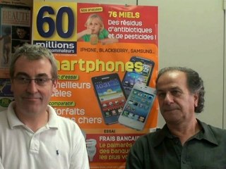 Interview de 60 Millions de Consommateurs le 27 septembre 2011