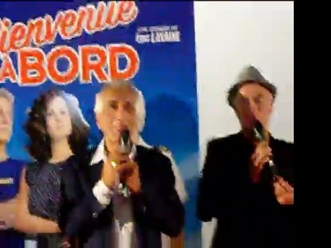 Avant premiere Bienvenue à Bord Orléans le 27/09/2011 en présence de Franck Dubosc, Gérard Darmon et Eric Lavaine !