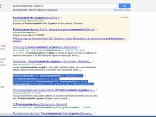 Posicionamiento Seo  Posicionamiento  Organico