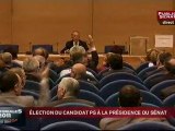 EVENEMENT,Désignation du candidat socialiste à la Présidence du Sénat