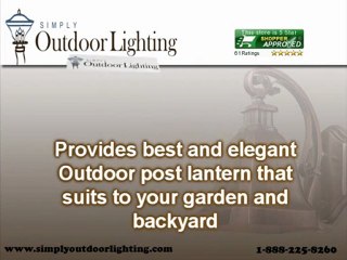 Outdoor Post Lanterns