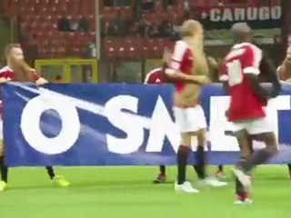 Milan AC : onze barbus sur le terrain !