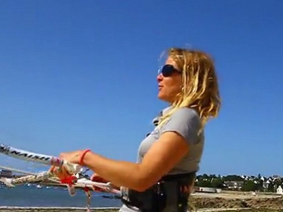 KITESURF Conseil pratique - Décoller son aile seul