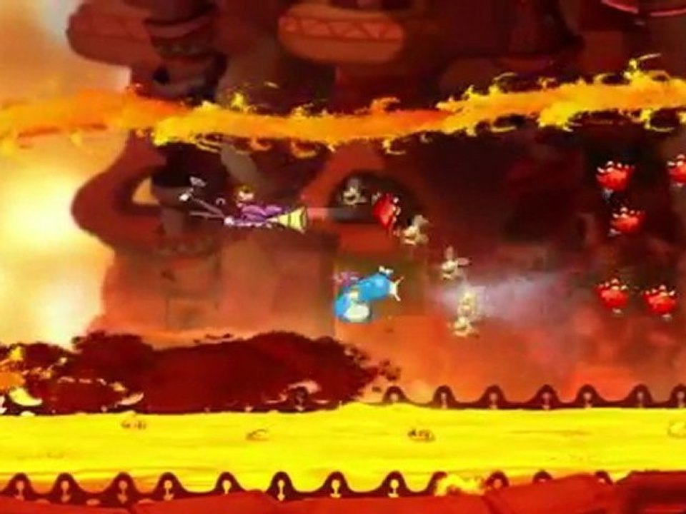 Rayman Origins Gameplay