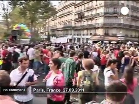 French teachers on the streets - no comment