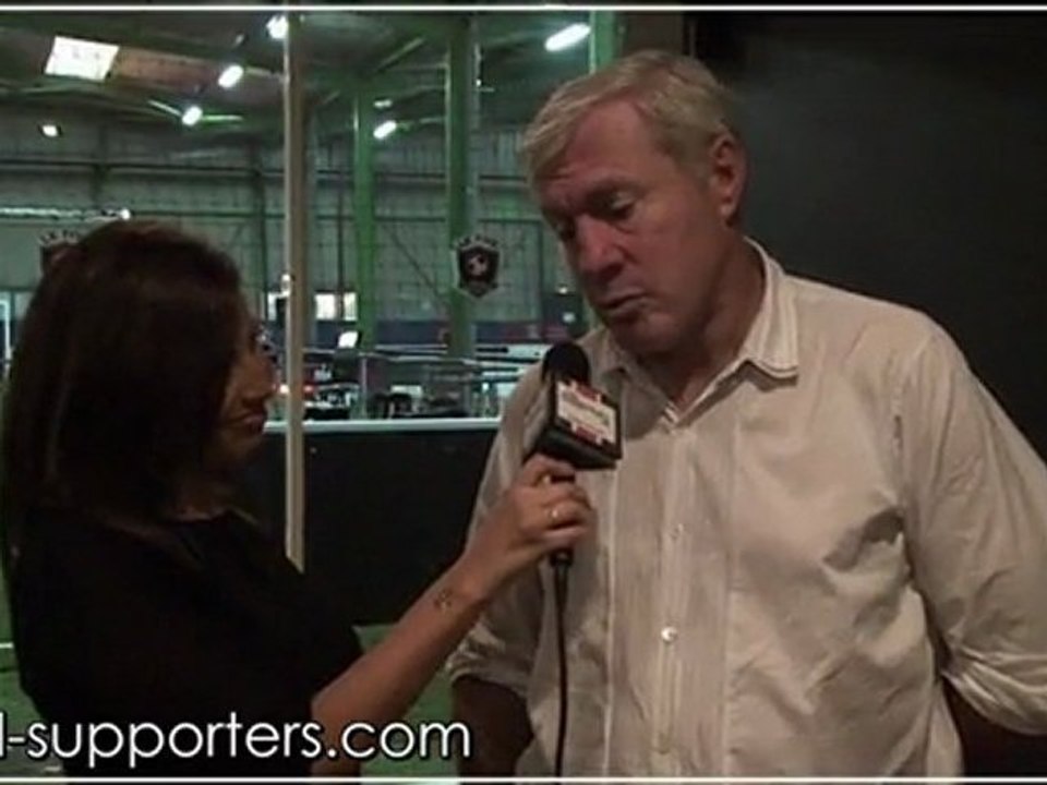 PSG : Luis Fernandez au micro de Marion Aydalot