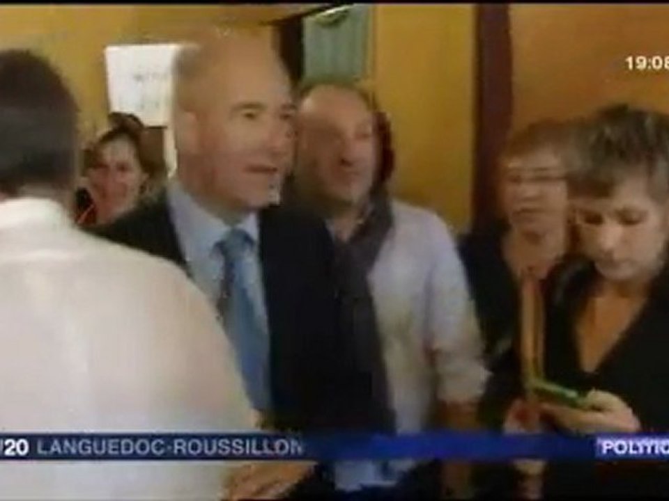 Pascal Provencel félicite Christian Bourquin