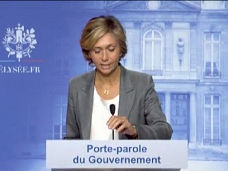 Compte rendu du Conseil des ministres du 28-09-11