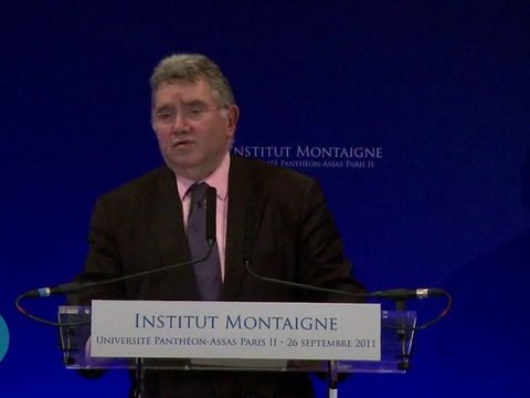 Claude Allègre à l'Institut Montaigne : réforme des universités, il faut poursuivre l'effort
