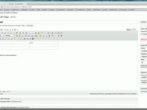 Adding a Table to a Page or Post in WordPress