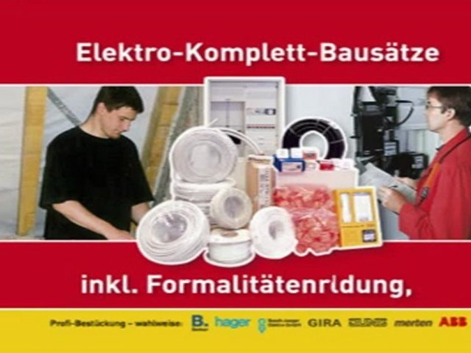 Elektromaterial günstig kaufen EWL Instakit