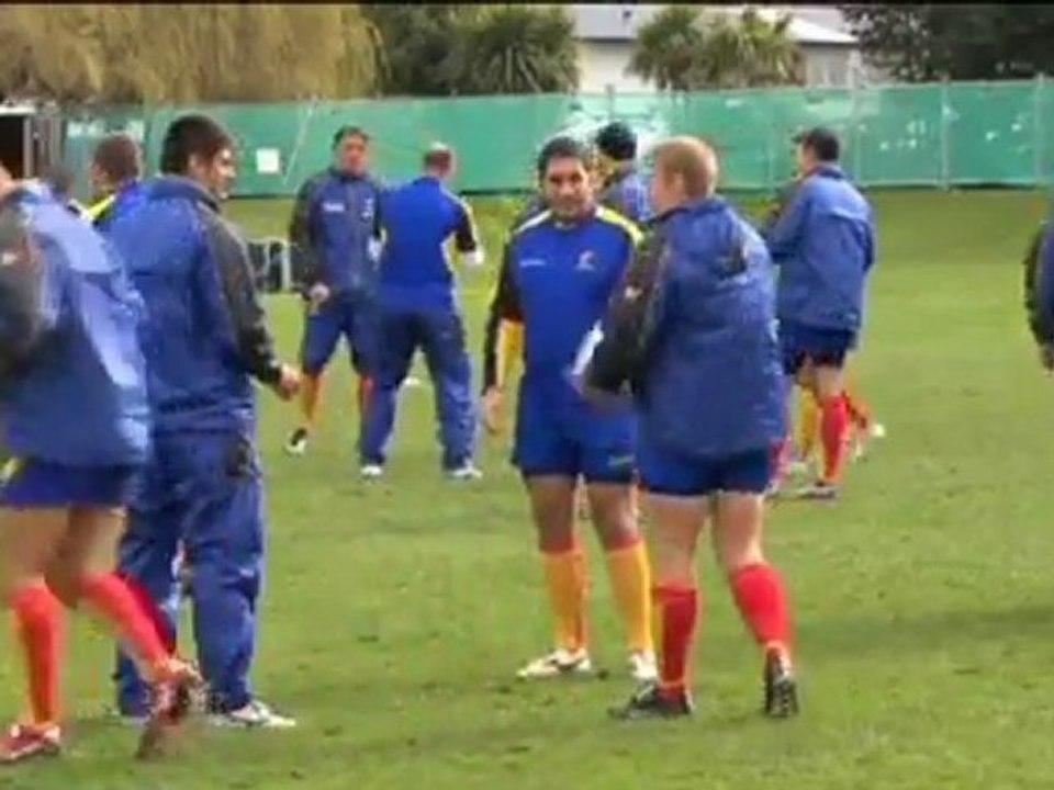 Rugby wm - georgien bezwingt rumänien