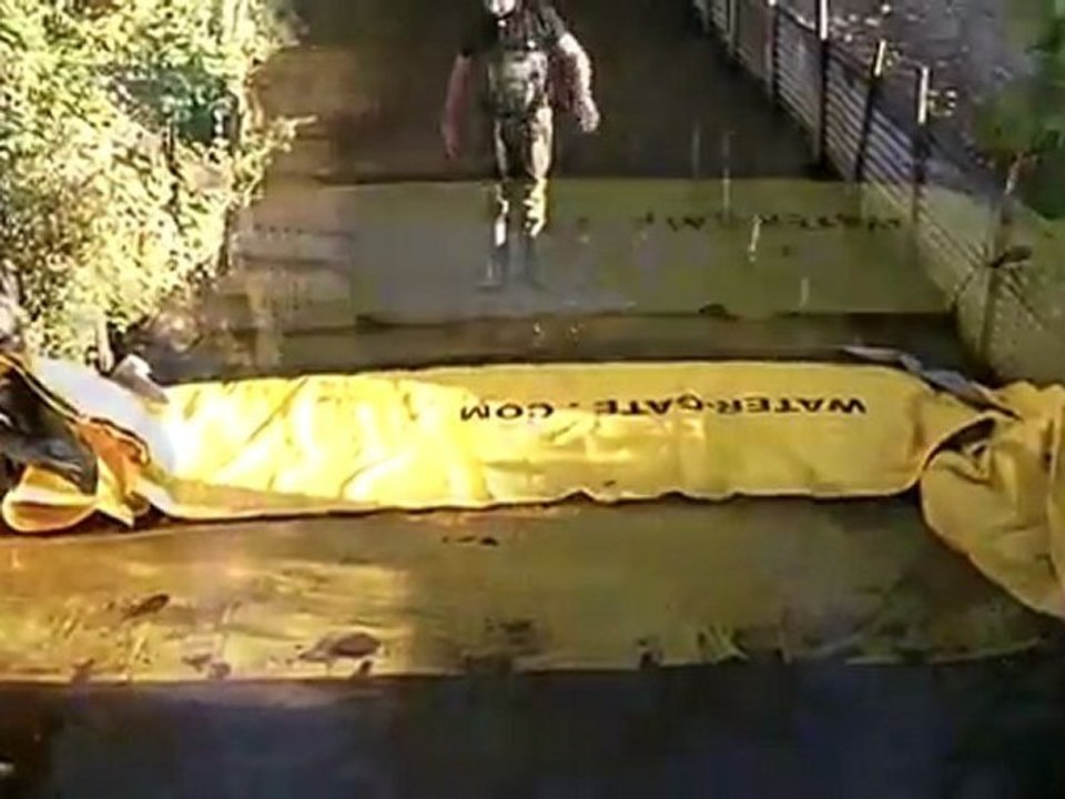 Démonstration water-gate point d'aspiration mobile - sdis Cher