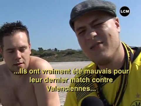 Foot: les supporters allemands envahissent Marseille