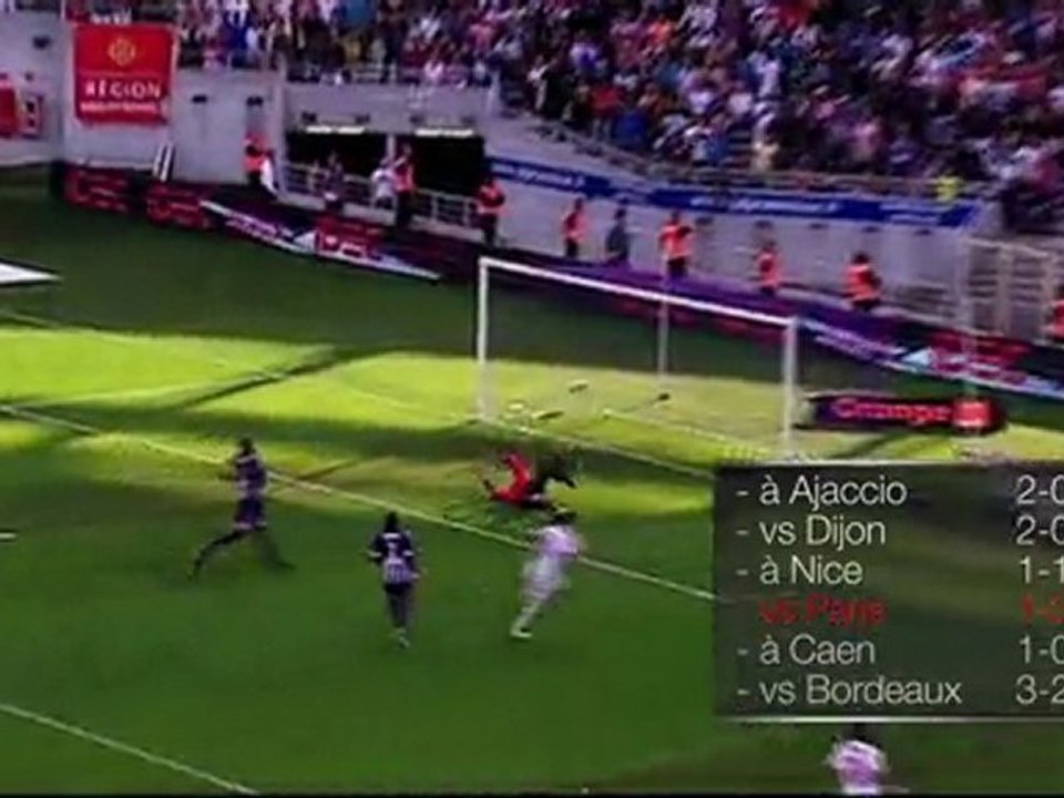 Toulouse FC -  sujet avant le match à St-Etienne