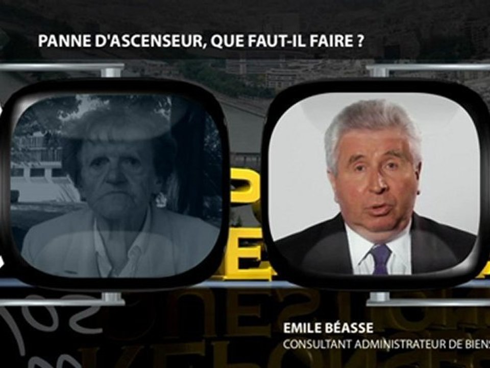 Panne d'ascenseur, que faut-il faire?