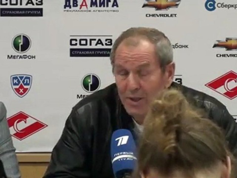 Пресс-конференция "Подписание Меморадума о сотрудничестве между хоккейным и футбольным клубами «Спартак»