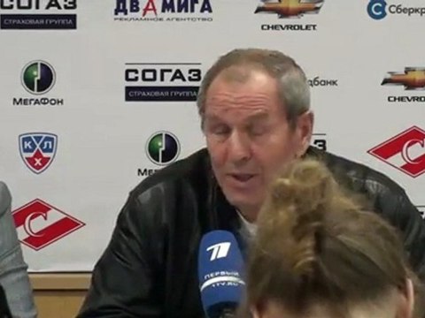 Пресс-конференция Подписание Меморадума о сотрудничестве между хоккейным и футбольным клубами «Спартак»