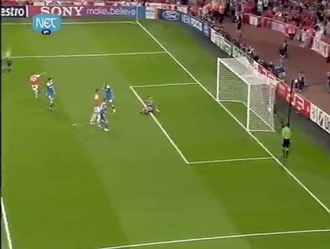 Άρσεναλ - Ολυμπιακός / Γκολ Τσάμπερλεϊν