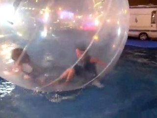 Septembre 2011 - Fête Lavaur, ballon sur l'eau