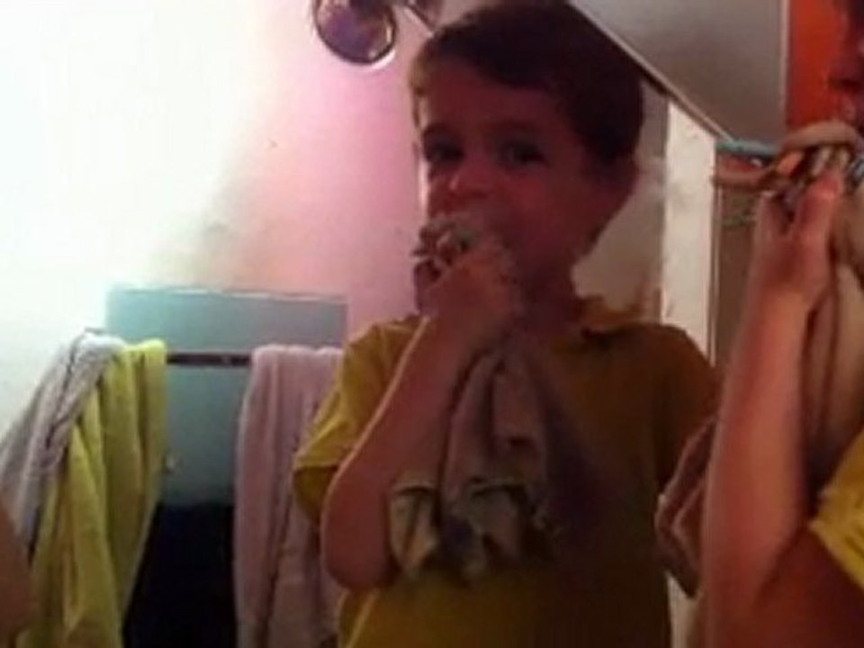 Bisou au miroir