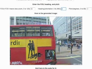 GooGle Static Stret View Image Generator