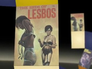 Lesbian Noir/Pulp/Exploitation Artwork- A Tribute