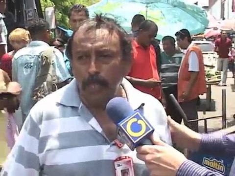 Buhoneros protestan en Maracaibo