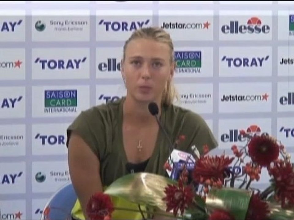 Sharapova will wieder Nummer 1 werden