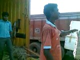 HOUSE HOLD GOODS LOADING IN CONTAINER BY C L S PACKERS & MOVERS JAMSHEDPUR