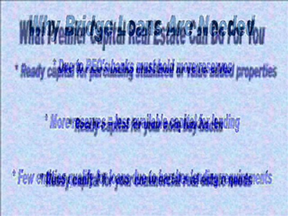 Commercial Hard Money Bridge Loans