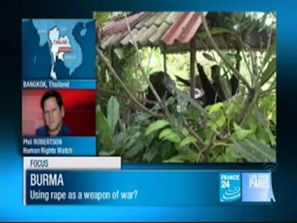Burma : Rape as a weapon of war