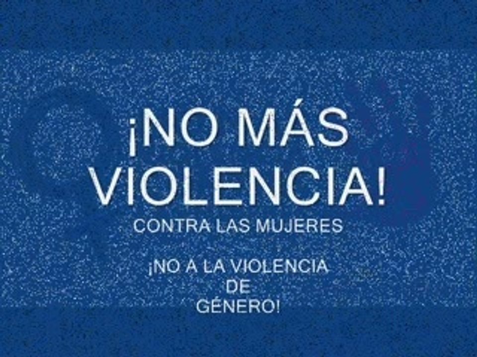 ¡No Más Violencia!