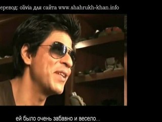 Shah Rukh Khan - PERSONAL VIDEO - may 2011 (russian subtitles)