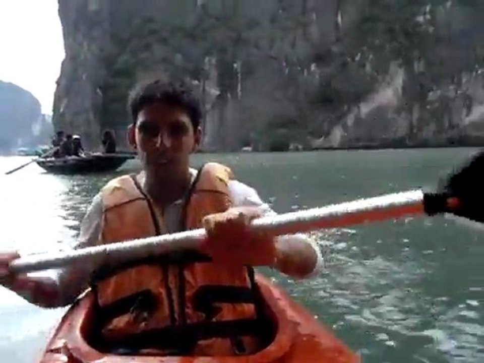 Video baie d'Halong Marie & Pascal