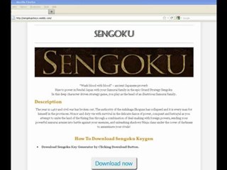Sengoku PC Keys