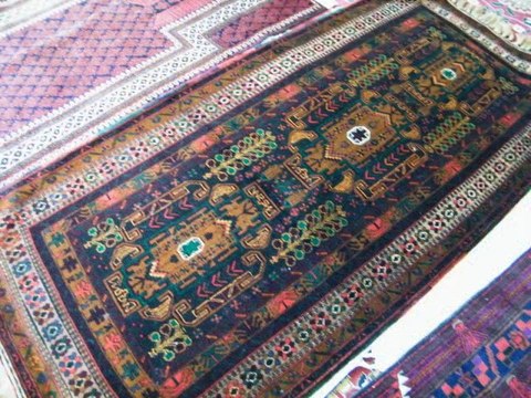 INDE CACHEMIRE tapis srinagar 20 06